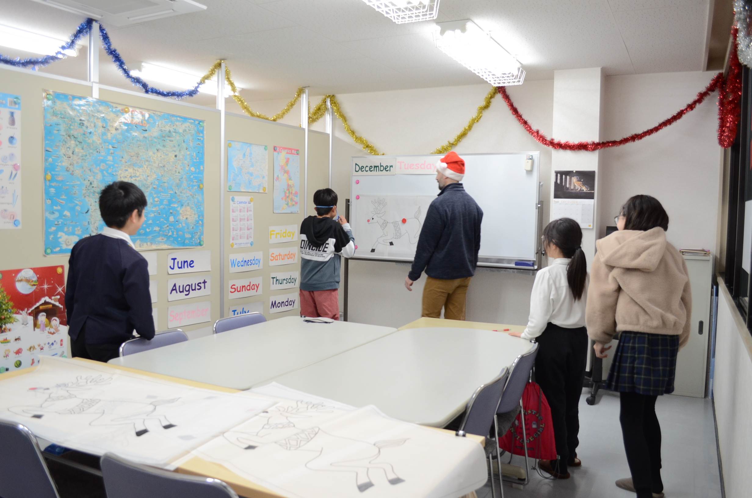 保護中: クリスマスイベント（全キッズレッスン）